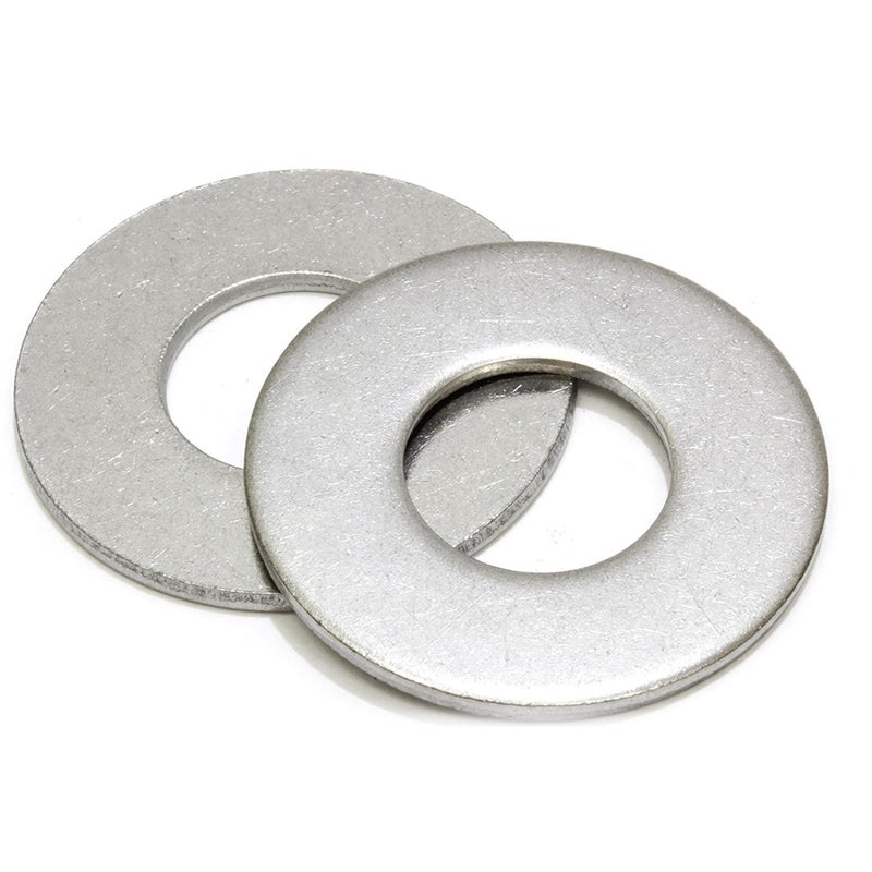 Bolt Dropper 5/16" Stainless Flat Washer (100 Pack), 3/4" OD 18-8 (304) Stainless Steel, Suitable for Factories Repair, Kitchens, Shops, and Outdoor Construction by Bolt Dropper - Image 1